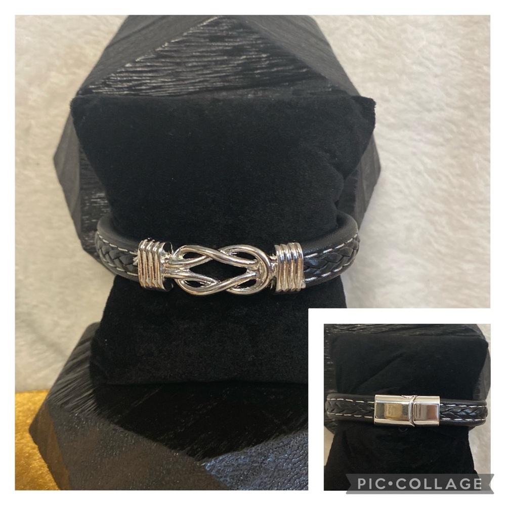*NEW* Men’s Geometric Alloy Braid Bracelet